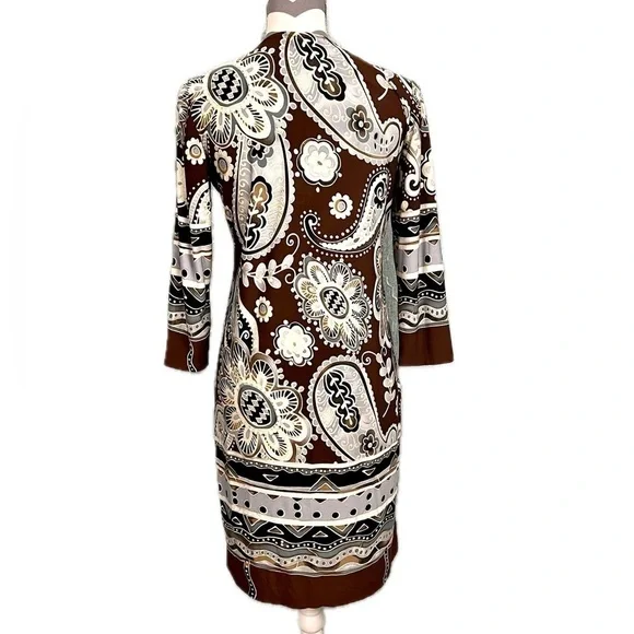 Tiana B. Boho Sheath Dress - Size S - Picture 4 of 7